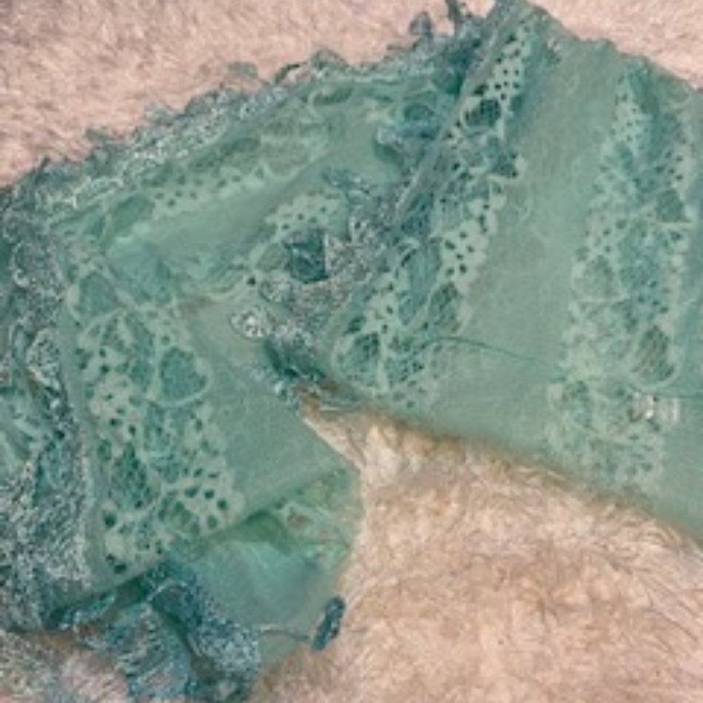 Mint Green Infinity Scarf